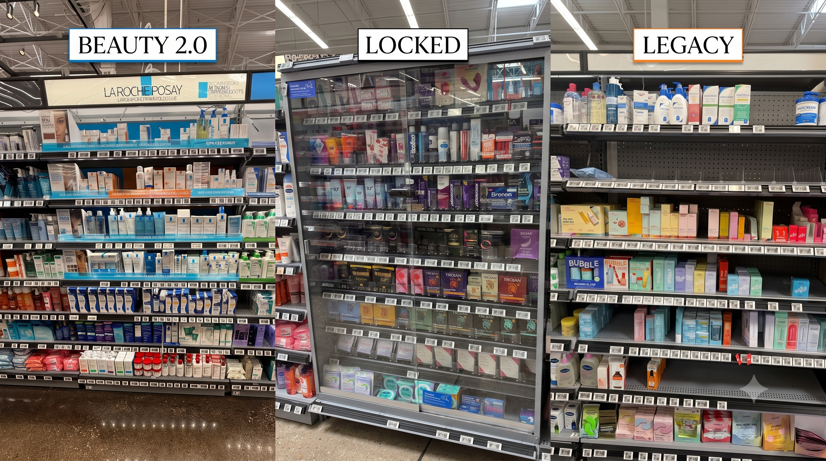 Shelf Shift - Beauty 2.0 at Walmart